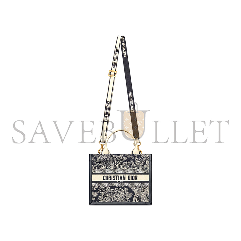 D*or small D*or book tote m1325cetl_m35i (26.5*22*14cm)